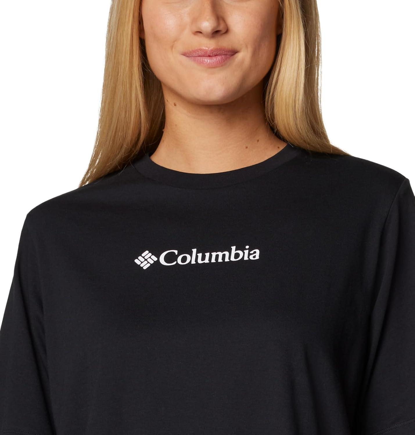 imageColumbia Womens North Cascades Relaxed TeeBlackGem Columbia