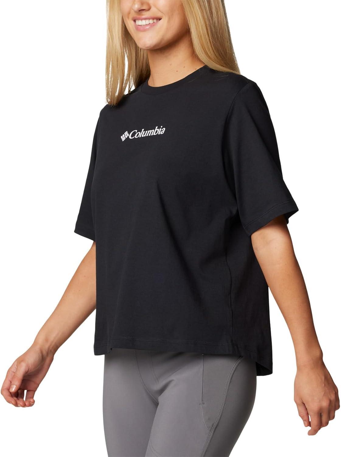imageColumbia Womens North Cascades Relaxed TeeBlackGem Columbia
