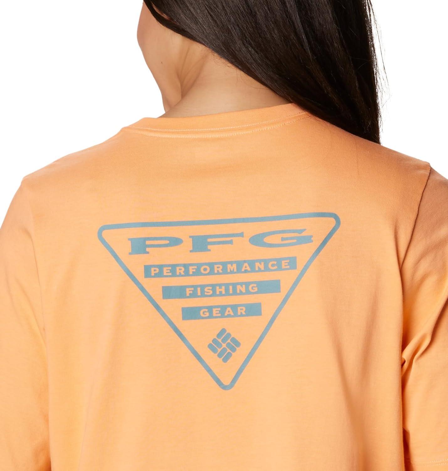 imageColumbia Womens North Cascades Relaxed TeeBright Nectar Tranq Teal Pfg Triangle