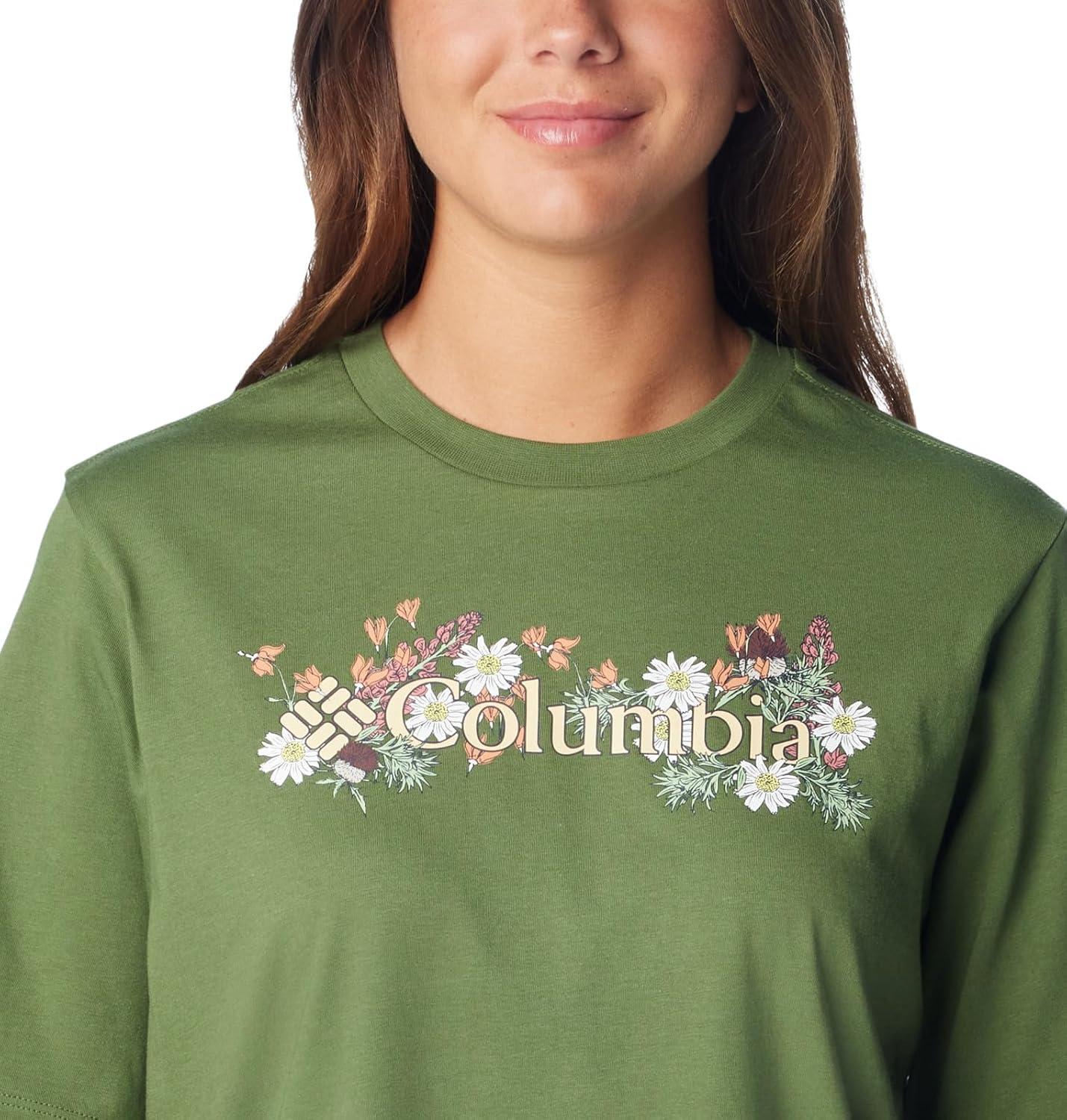 imageColumbia Womens North Cascades Relaxed TeeCanteenBranded Bouquet