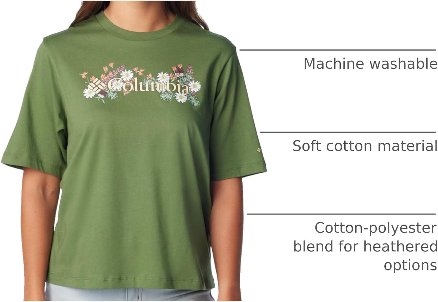imageColumbia Womens North Cascades Relaxed TeeCanteenBranded Bouquet