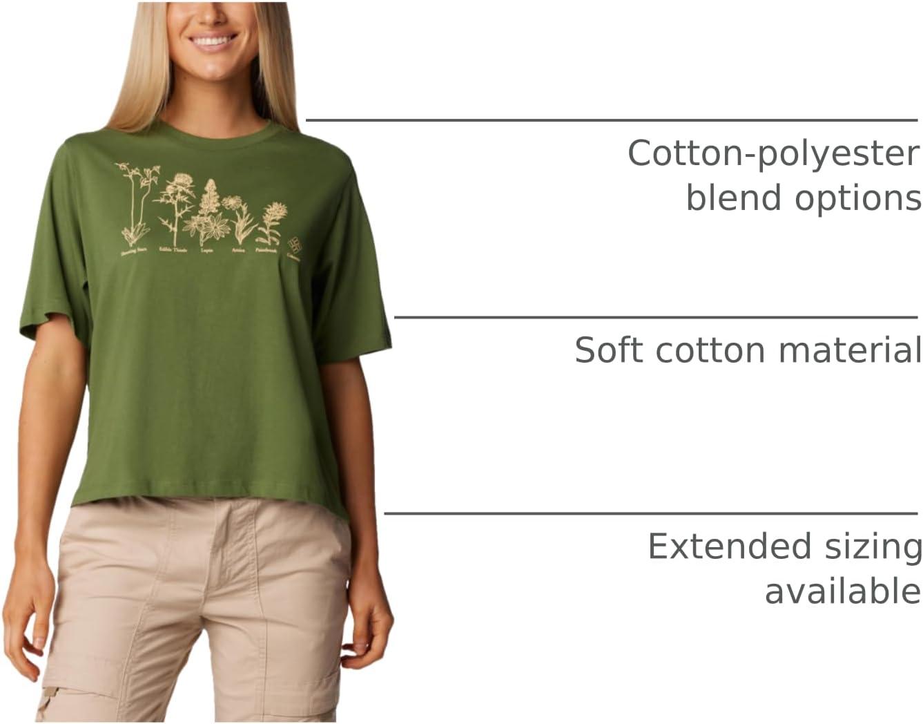 imageColumbia Womens North Cascades Relaxed TeeCanteenFloral Friends