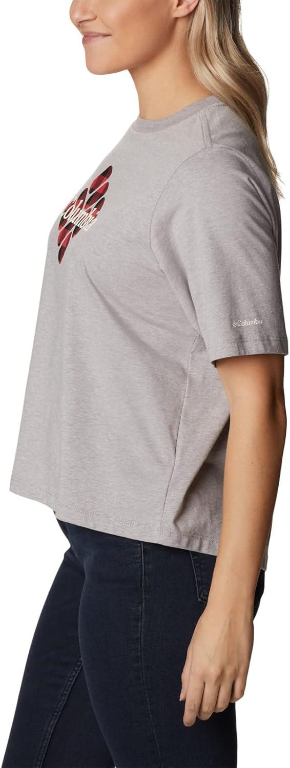 imageColumbia Womens North Cascades Relaxed TeeColumbia Grey HeatherCentered Gem Buffalo