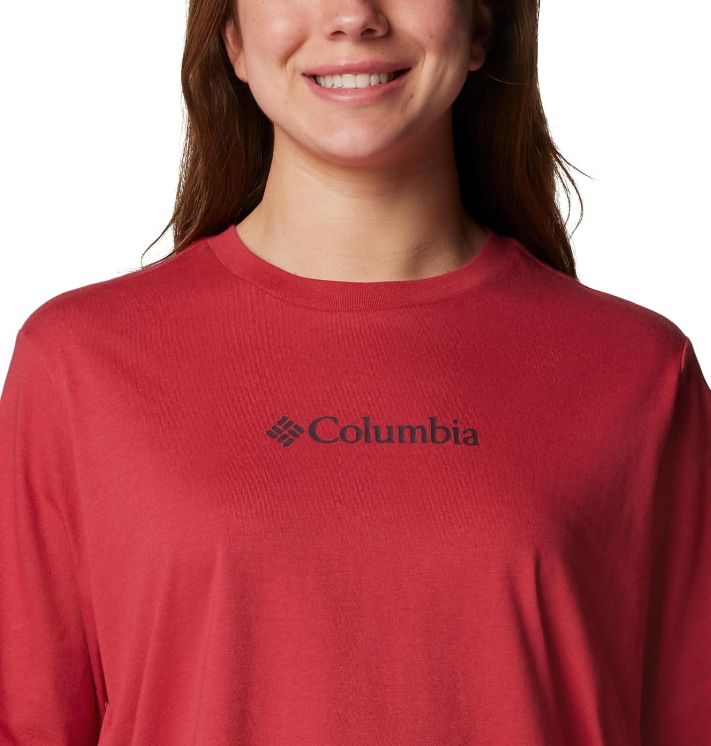 imageColumbia Womens North Cascades Relaxed TeeDaredevilGem Columbia
