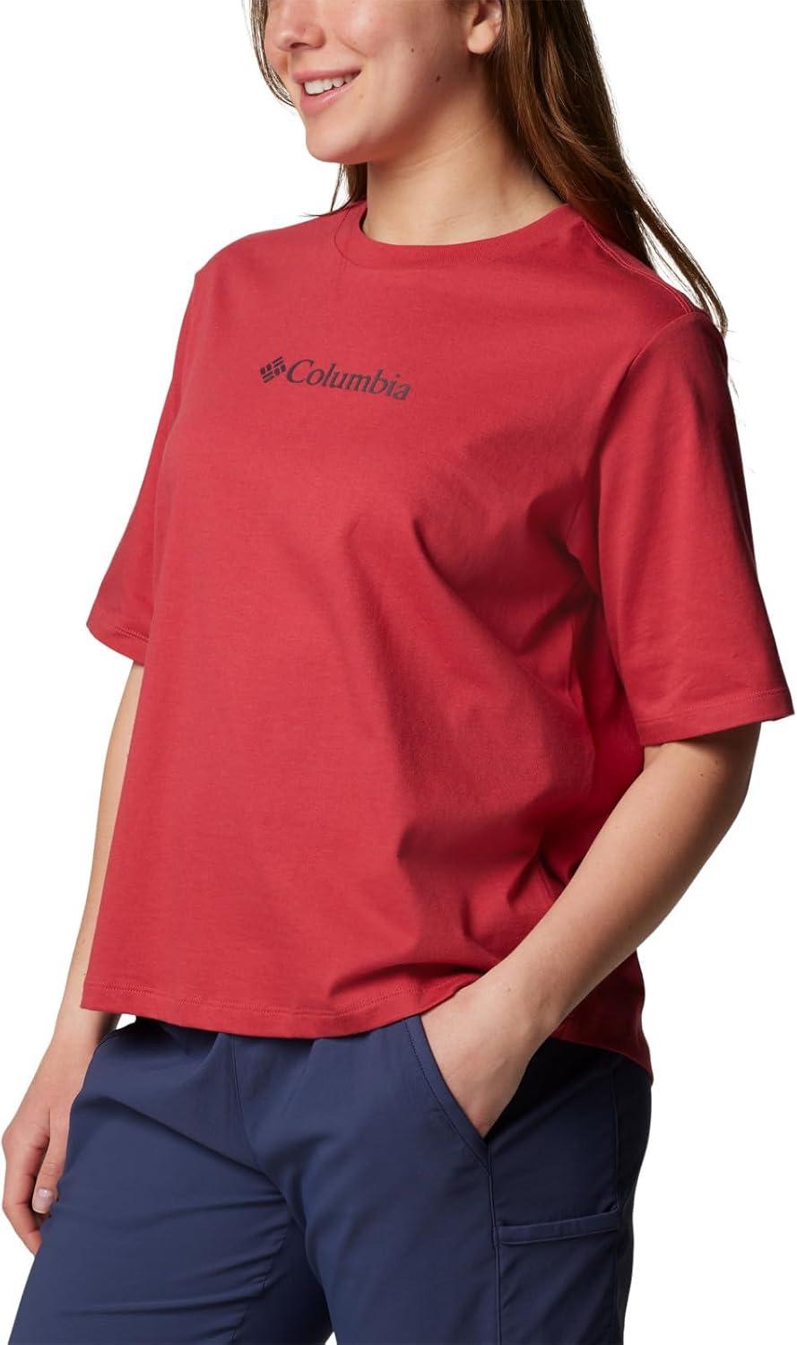 imageColumbia Womens North Cascades Relaxed TeeDaredevilGem Columbia
