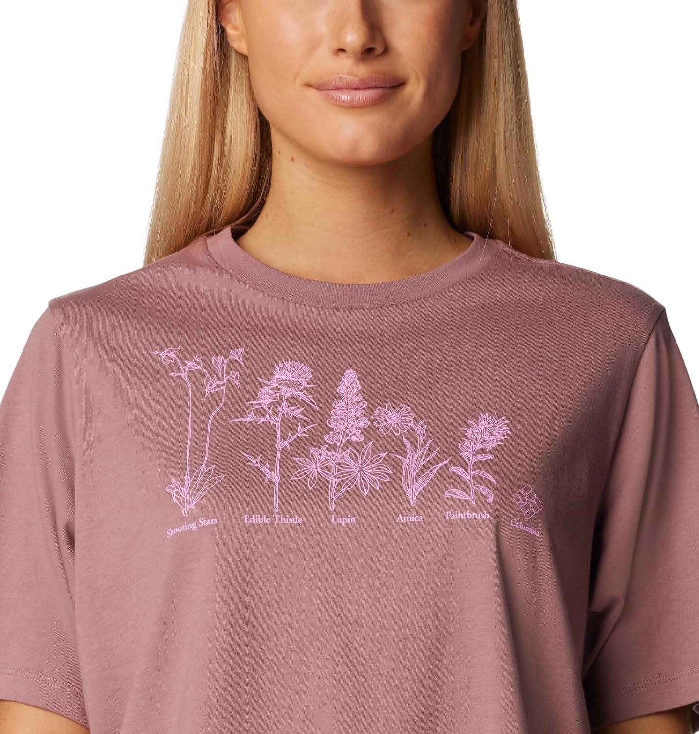 imageColumbia Womens North Cascades Relaxed TeeFigFloral Friends