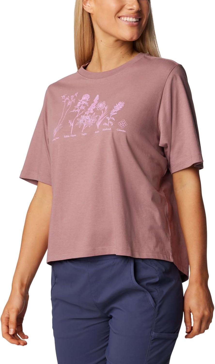 imageColumbia Womens North Cascades Relaxed TeeFigFloral Friends