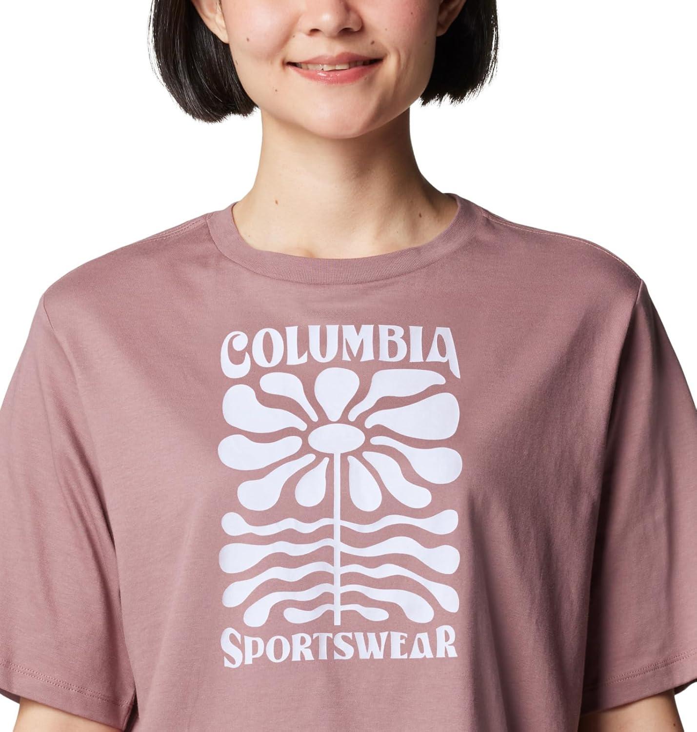 imageColumbia Womens North Cascades Relaxed TeeFigFloral Groove