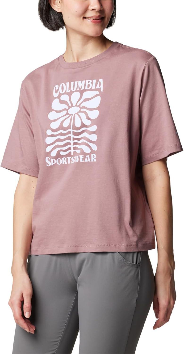imageColumbia Womens North Cascades Relaxed TeeFigFloral Groove