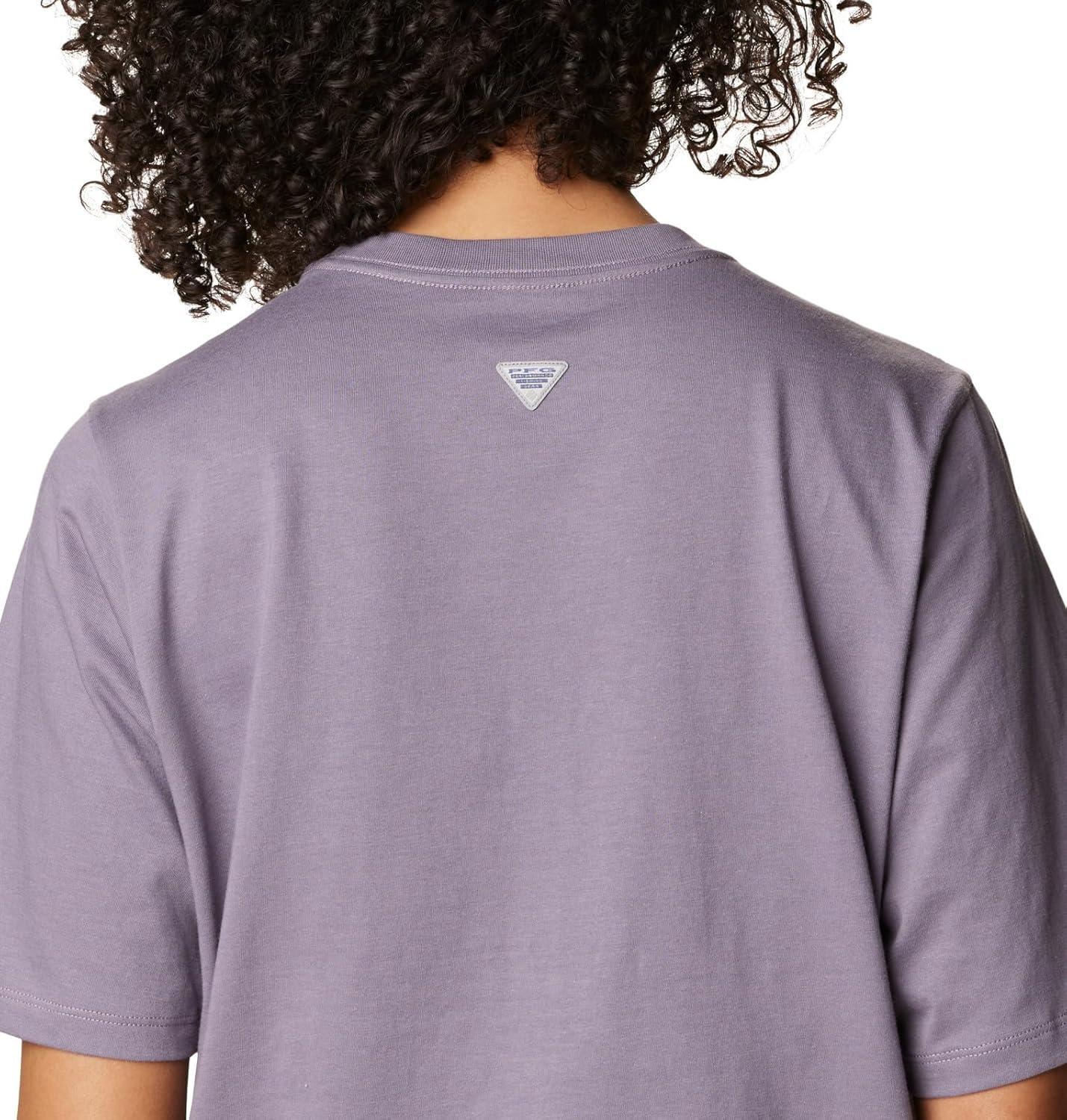 imageColumbia Womens North Cascades Relaxed TeeGranite Purple Pfg Isle Rise