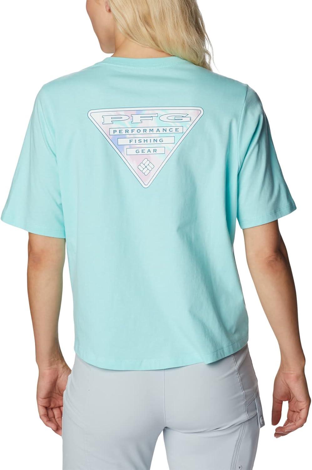 imageColumbia Womens North Cascades Relaxed TeeGulf StreamAura Aurora Fish