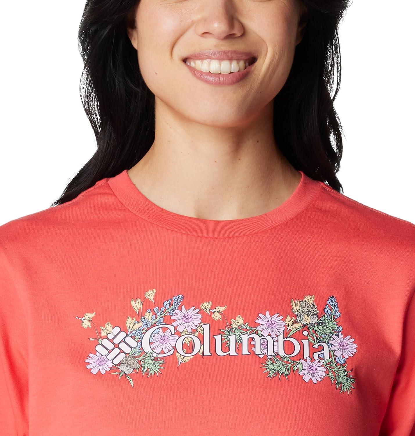 imageColumbia Womens North Cascades Relaxed TeeJuicyBranded Bouquet