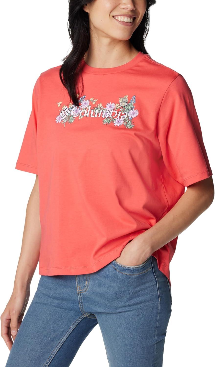imageColumbia Womens North Cascades Relaxed TeeJuicyBranded Bouquet