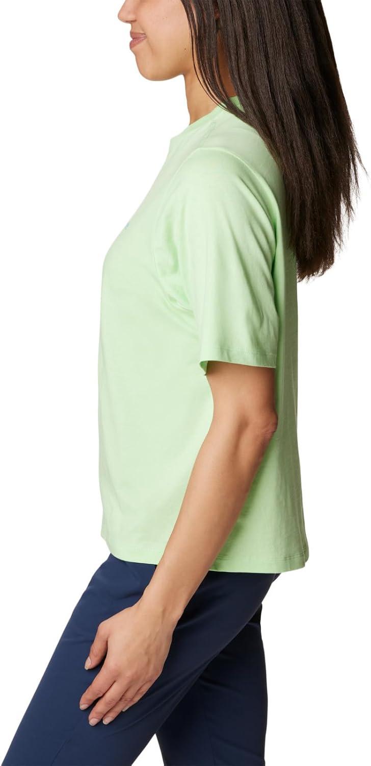 imageColumbia Womens North Cascades Relaxed TeeKey West Pool Pfg Triangle