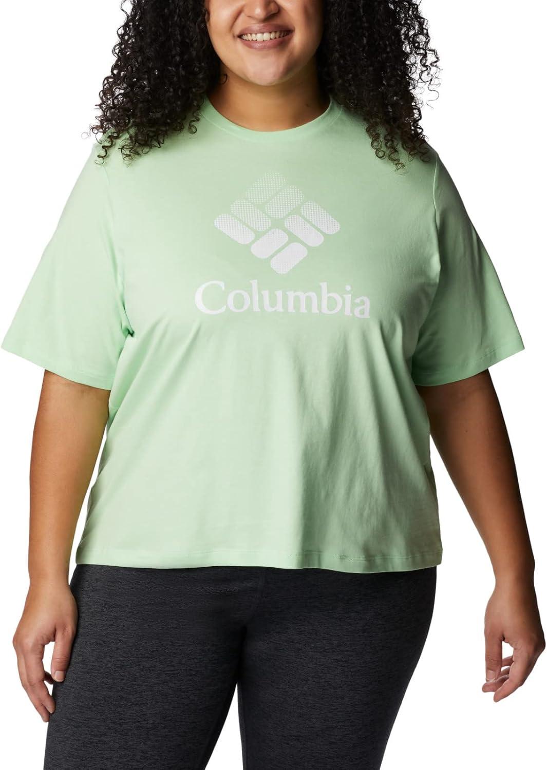 imageColumbia Womens North Cascades Relaxed TeeKey WestCsc Stacked Gradient Graphic