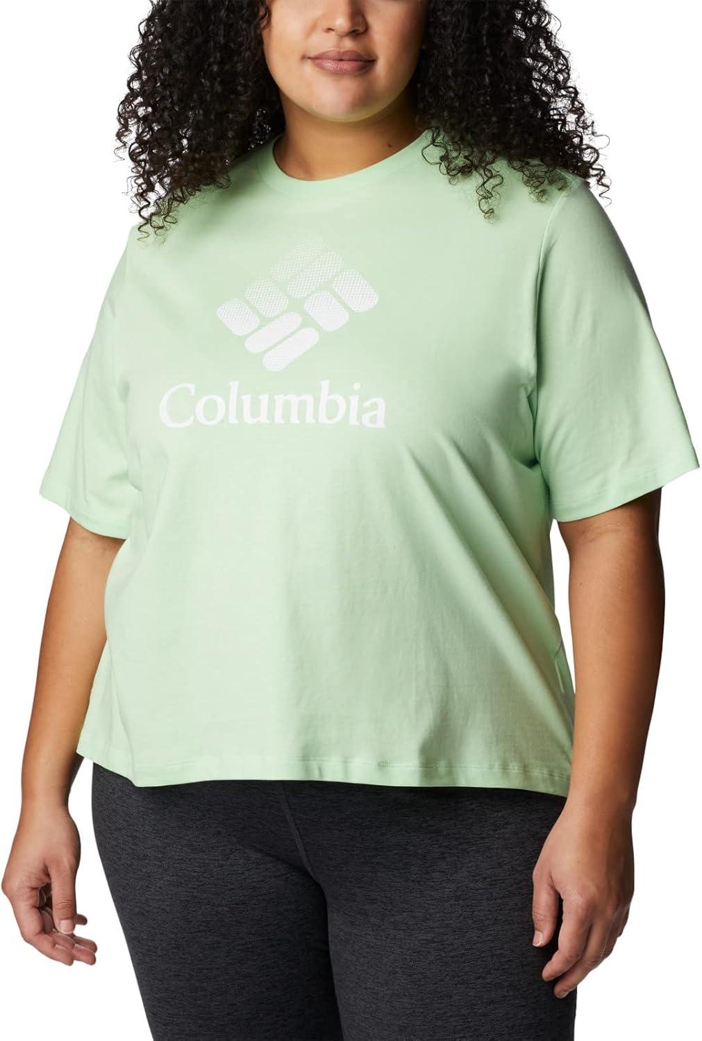 imageColumbia Womens North Cascades Relaxed TeeKey WestCsc Stacked Gradient Graphic