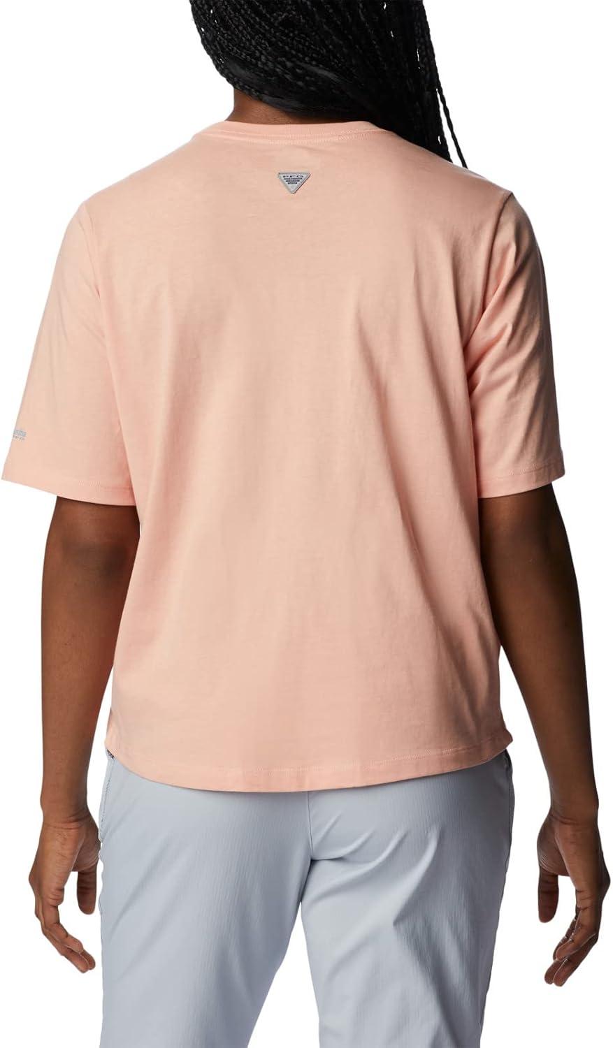 imageColumbia Womens North Cascades Relaxed TeeLight CoralFair Weather Graphic