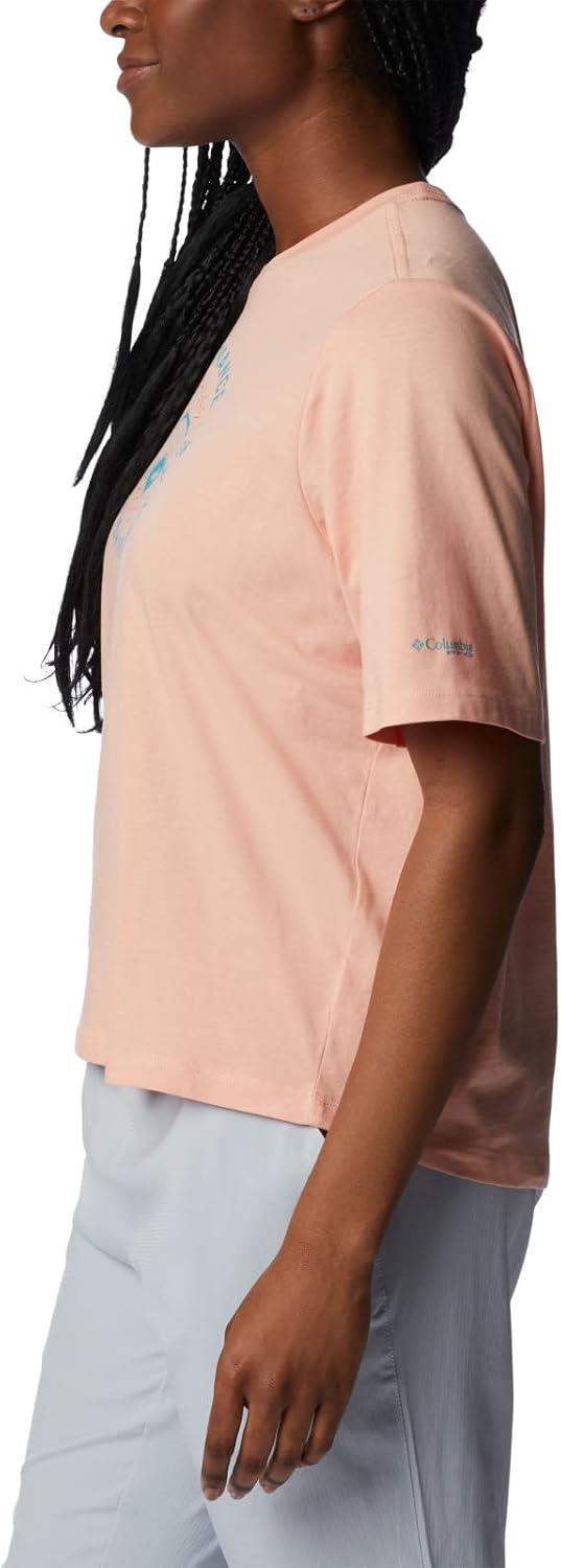 imageColumbia Womens North Cascades Relaxed TeeLight CoralFair Weather Graphic