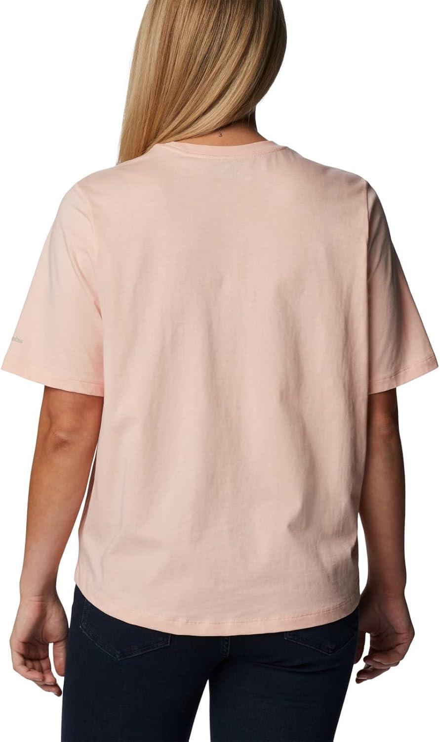 imageColumbia Womens North Cascades Relaxed TeePeach BlossomGem Mod Camo