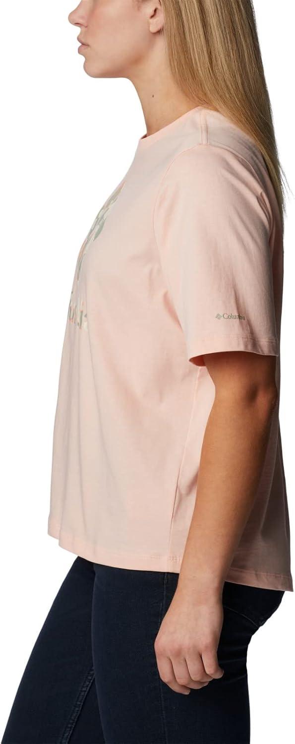 imageColumbia Womens North Cascades Relaxed TeePeach BlossomGem Mod Camo