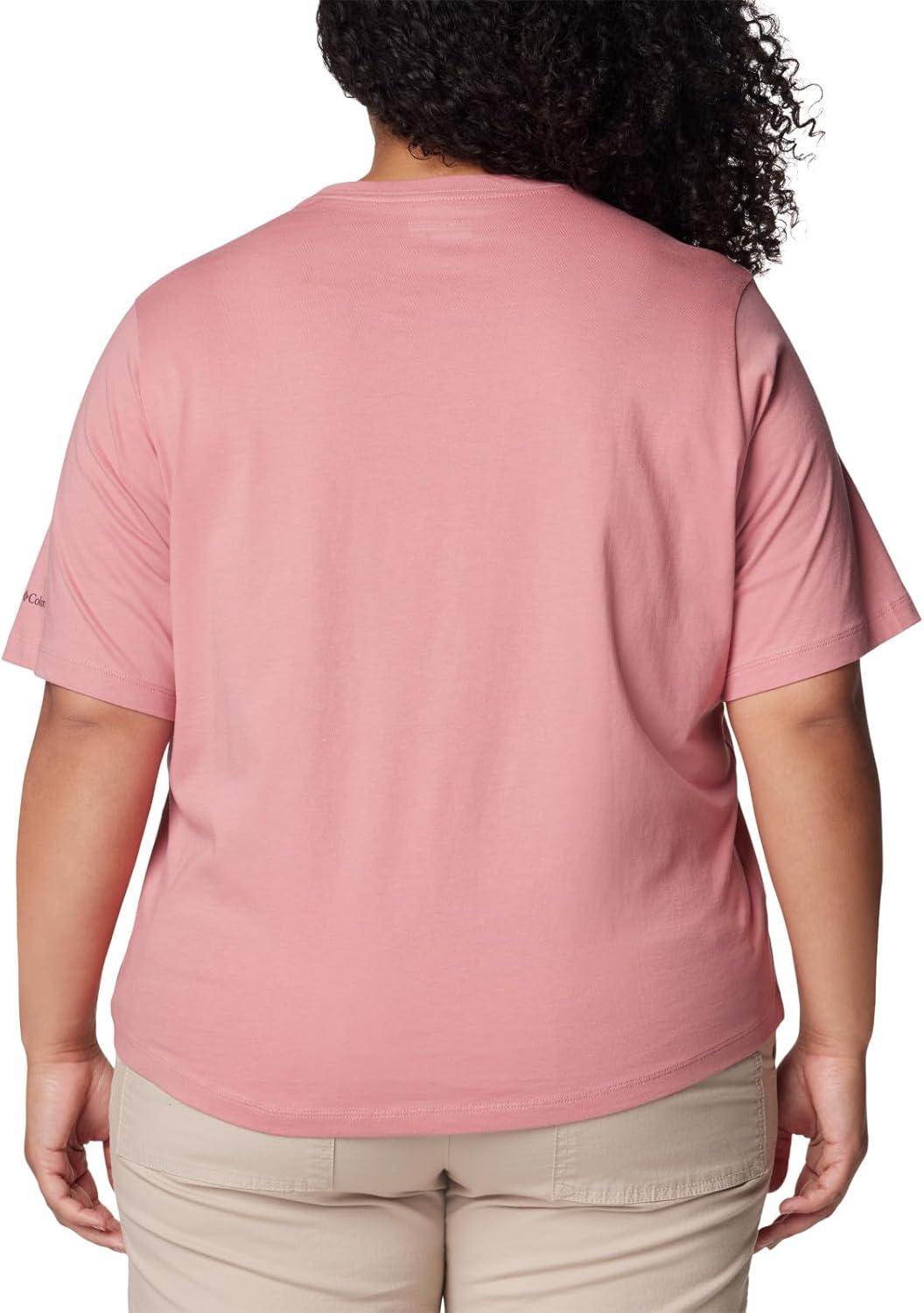 imageColumbia Womens North Cascades Relaxed TeePink AgaveCasual Brand