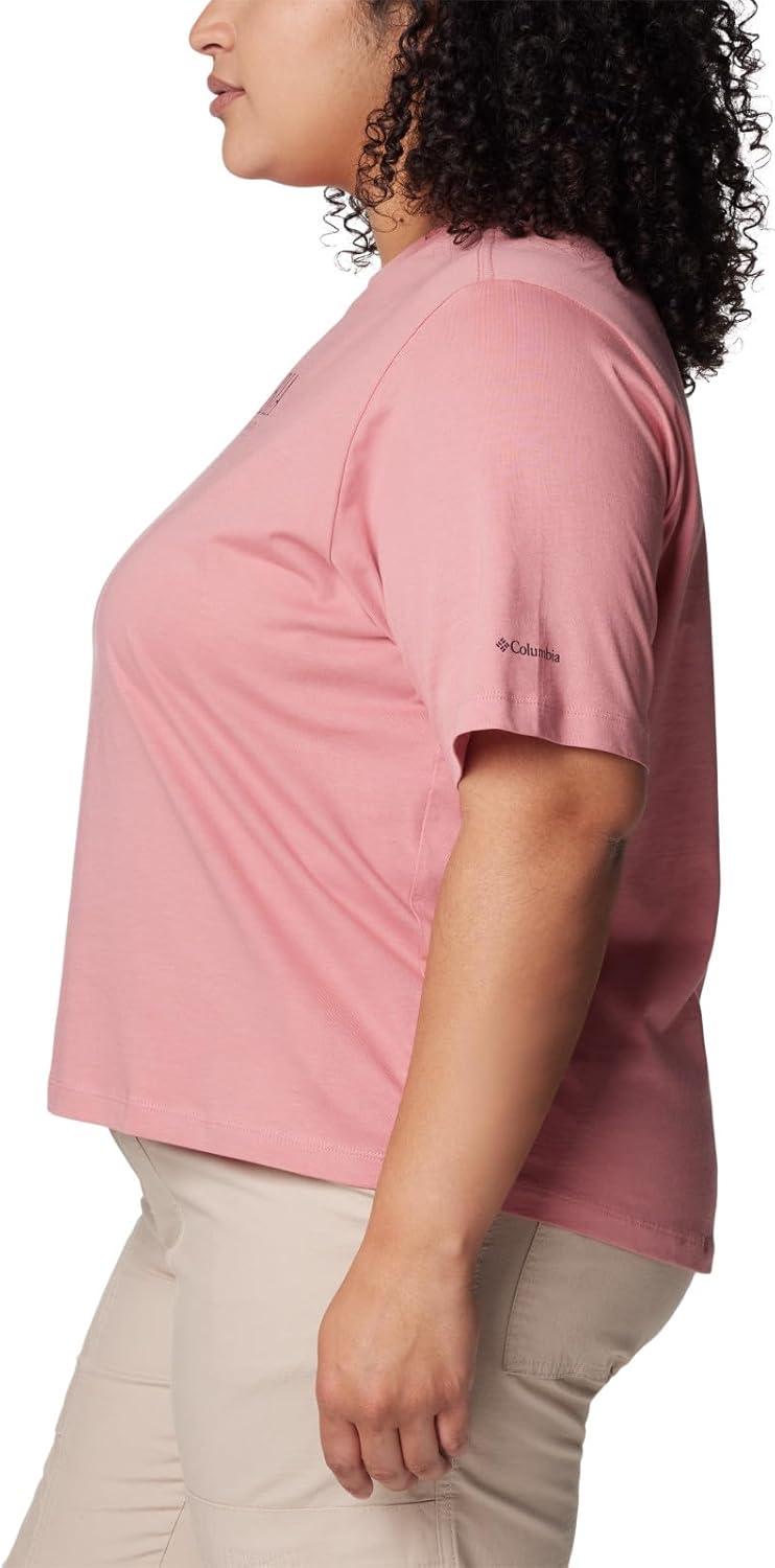 imageColumbia Womens North Cascades Relaxed TeePink AgaveCasual Brand
