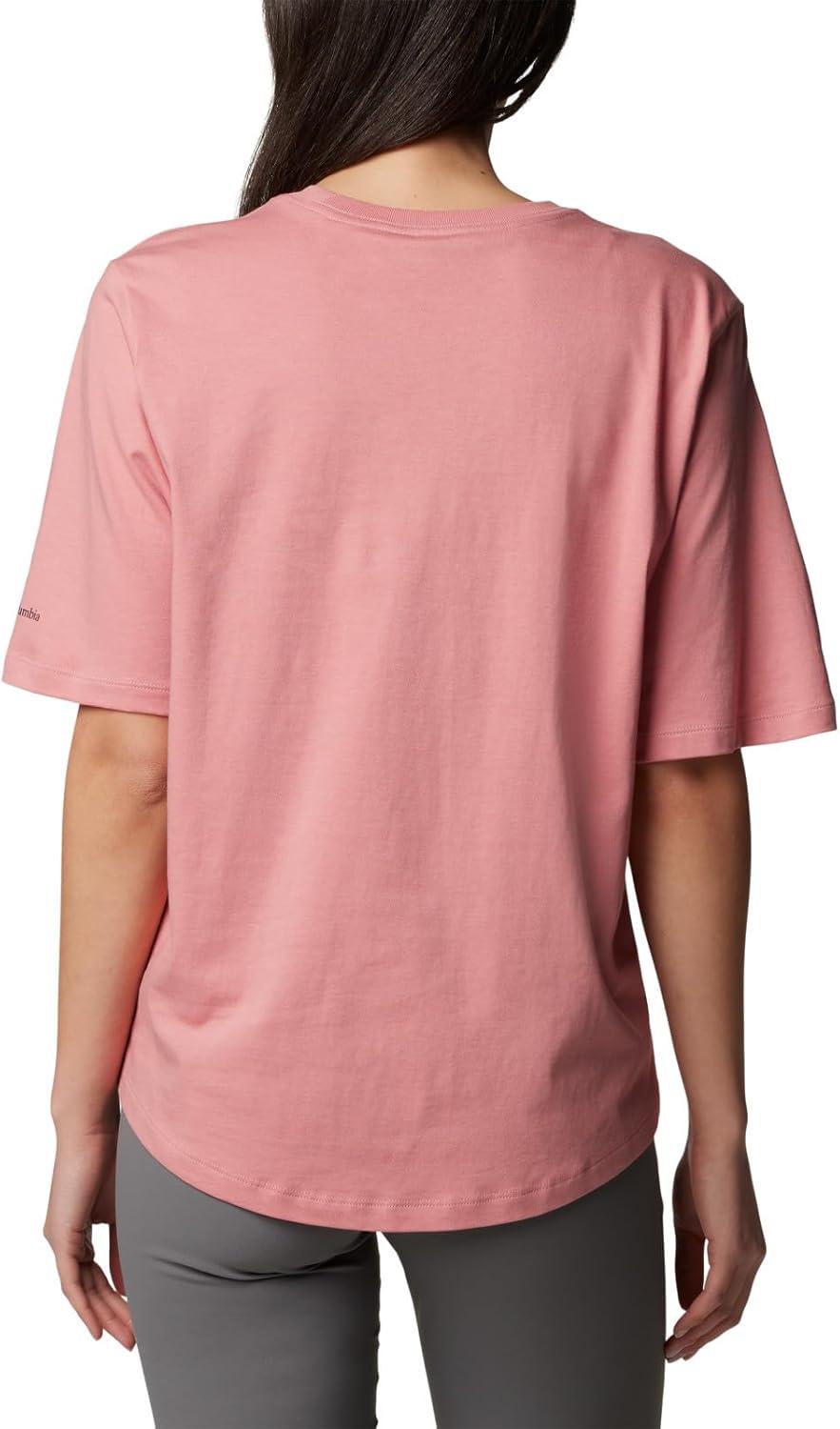 imageColumbia Womens North Cascades Relaxed TeePink AgaveCasual Brand