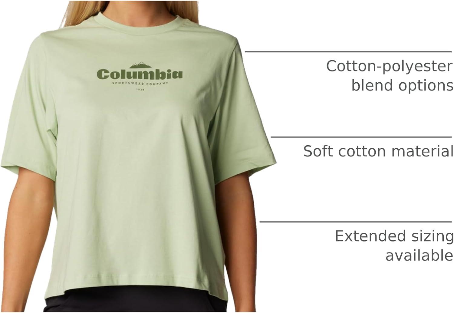 imageColumbia Womens North Cascades Relaxed TeeSage LeafElevated High