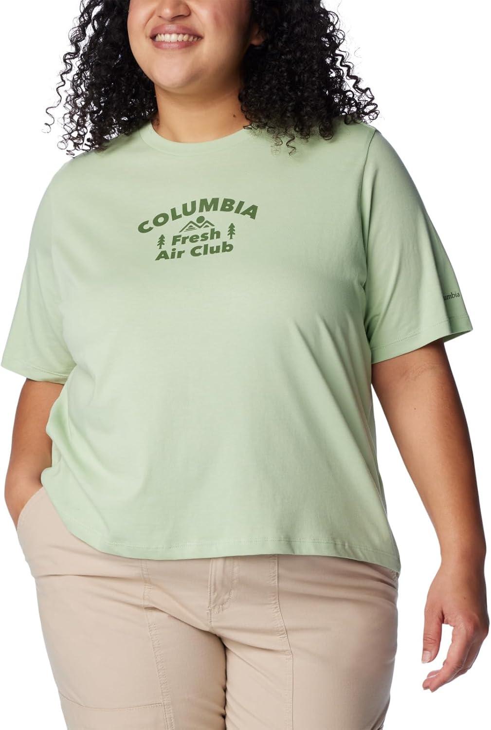 imageColumbia Womens North Cascades Relaxed TeeSage LeafOutdoors Club