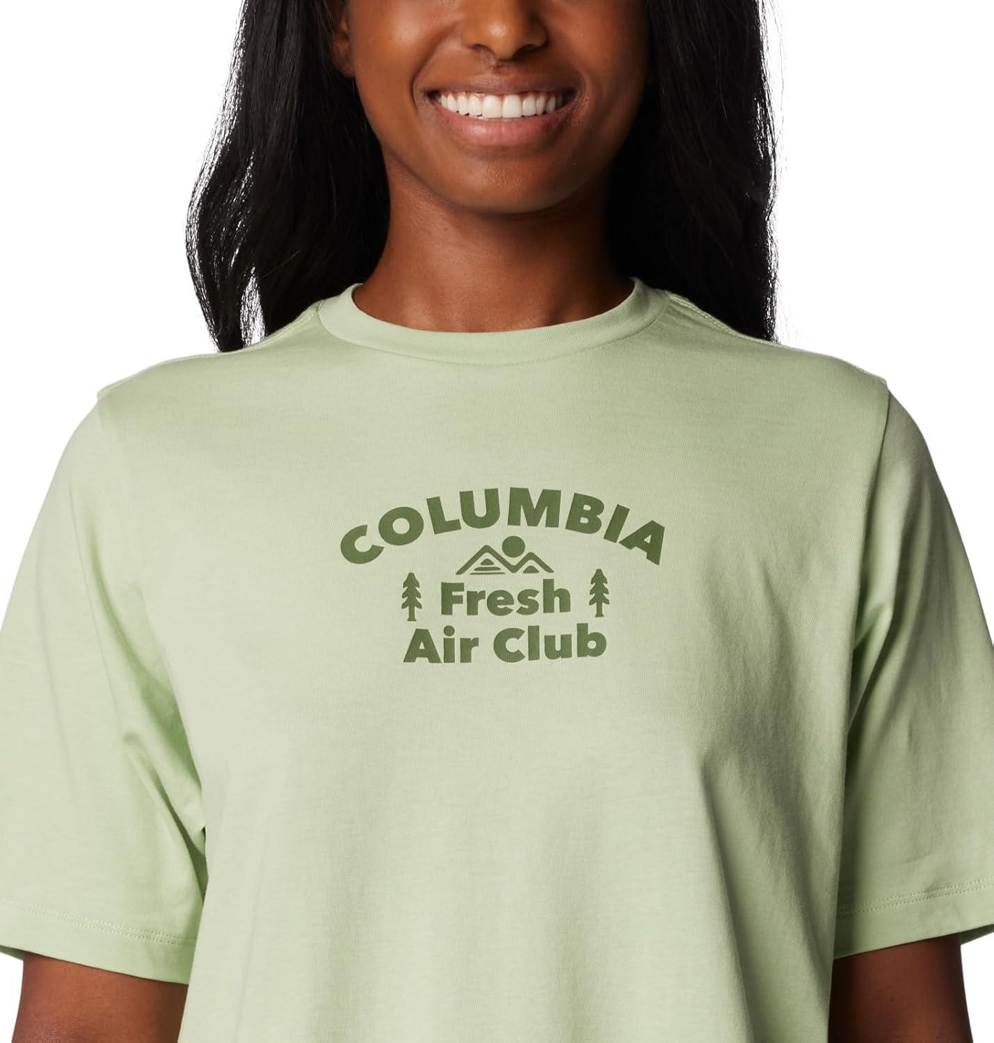 imageColumbia Womens North Cascades Relaxed TeeSage LeafOutdoors Club