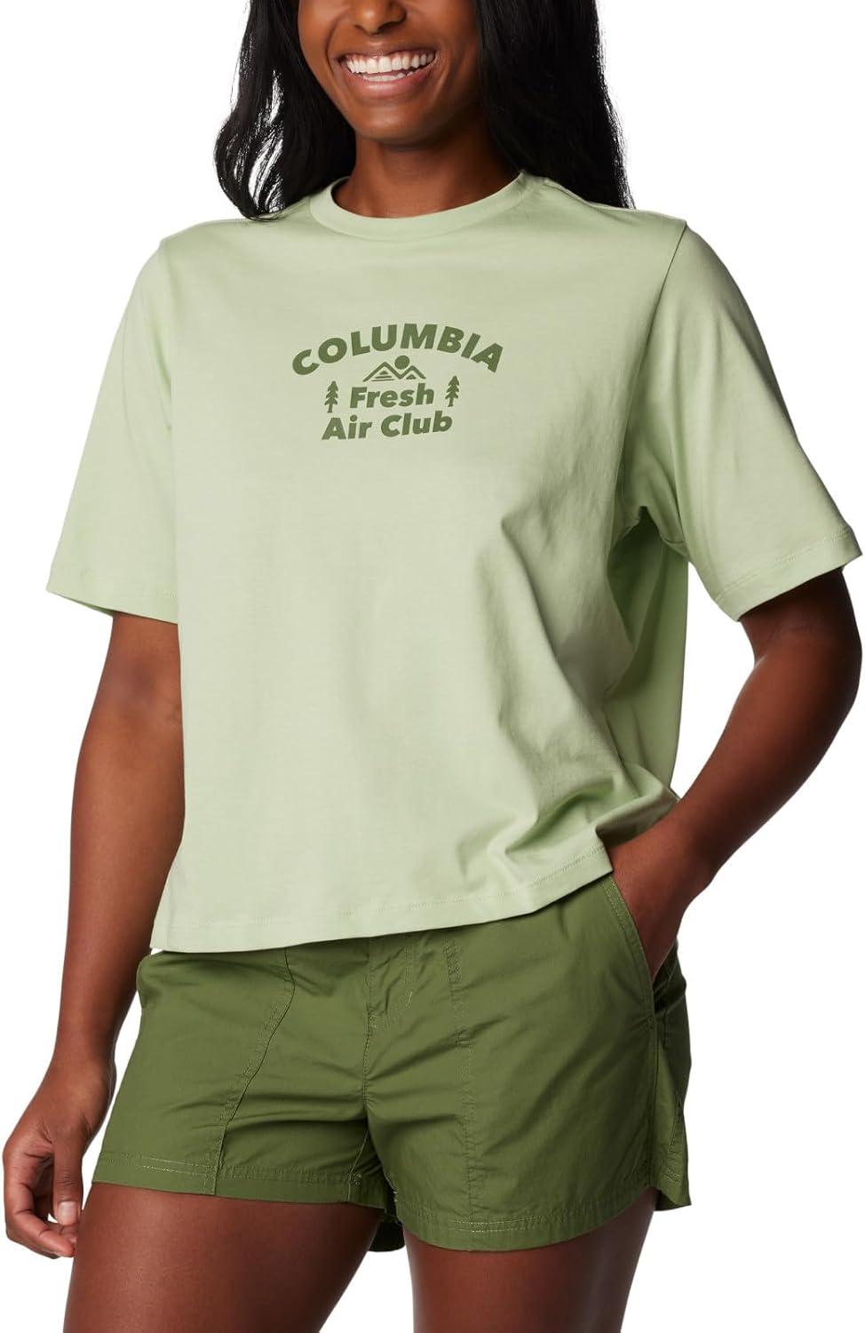 imageColumbia Womens North Cascades Relaxed TeeSage LeafOutdoors Club