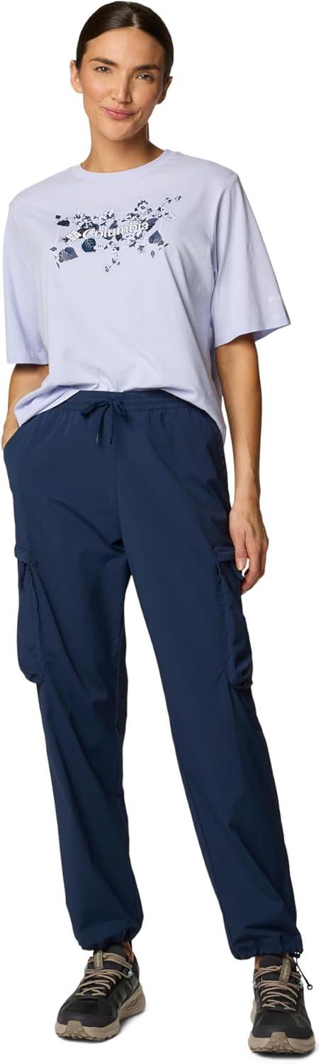 imageColumbia Womens North Cascades Relaxed TeeSnowdriftFloral Emblem