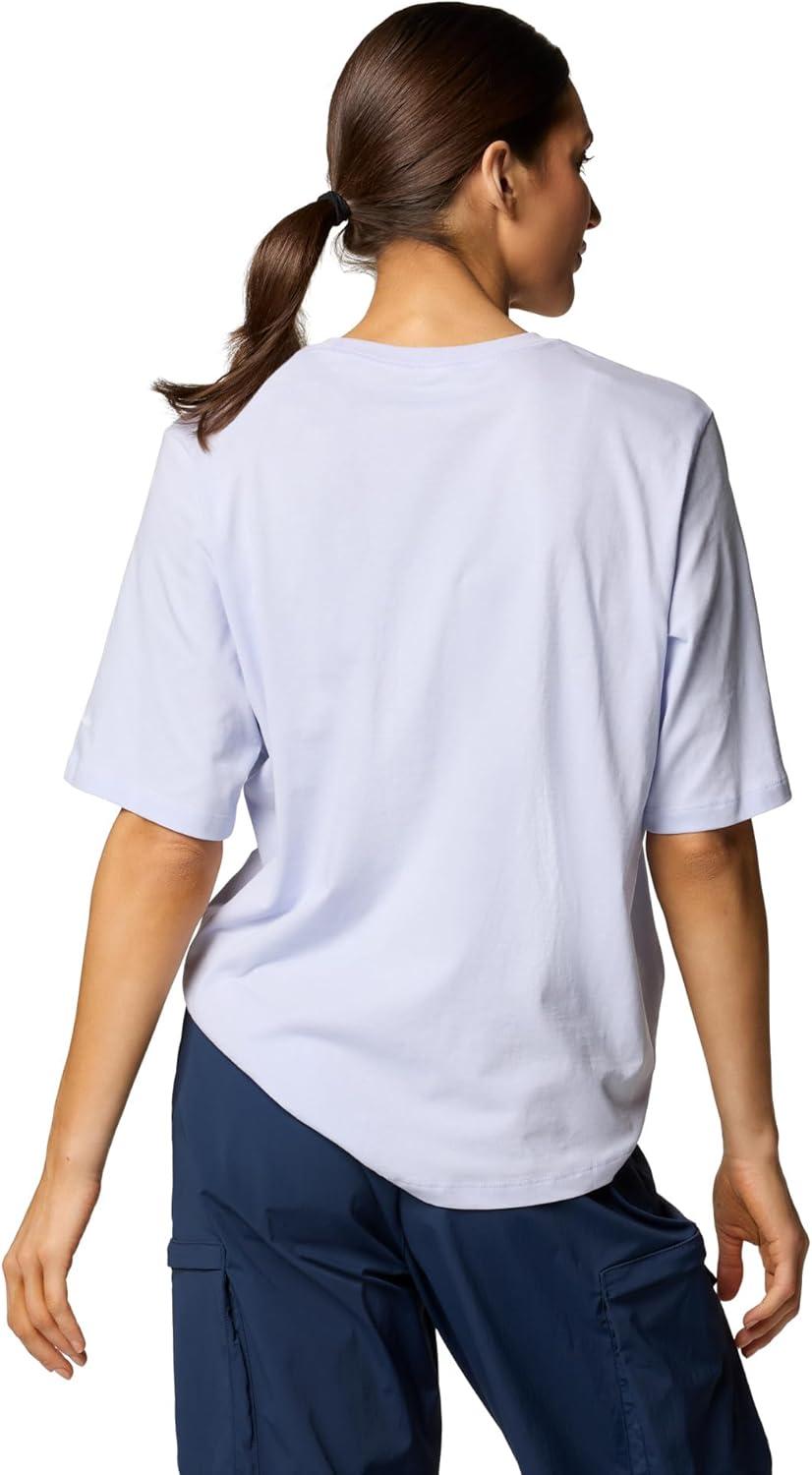 imageColumbia Womens North Cascades Relaxed TeeSnowdriftFloral Emblem