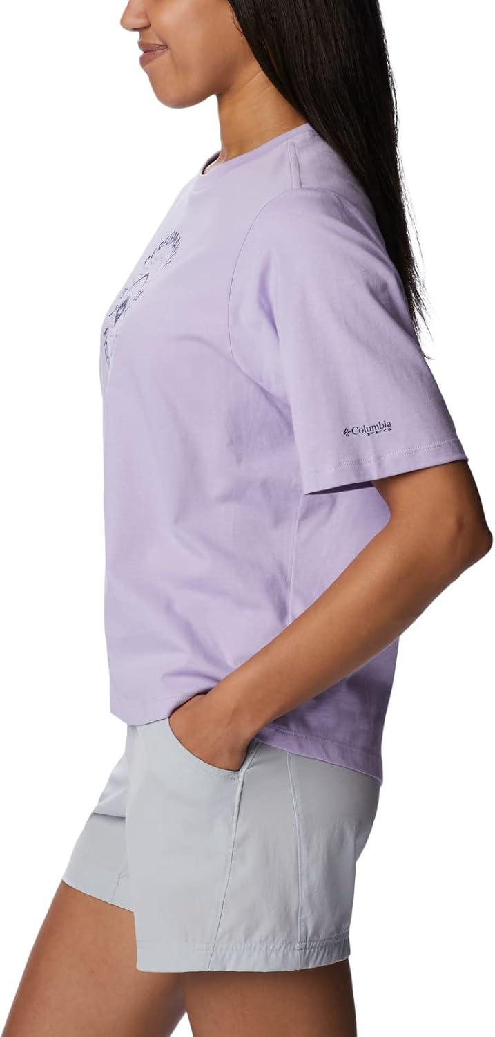 imageColumbia Womens North Cascades Relaxed TeeSoft VioletFair Weather Graphic