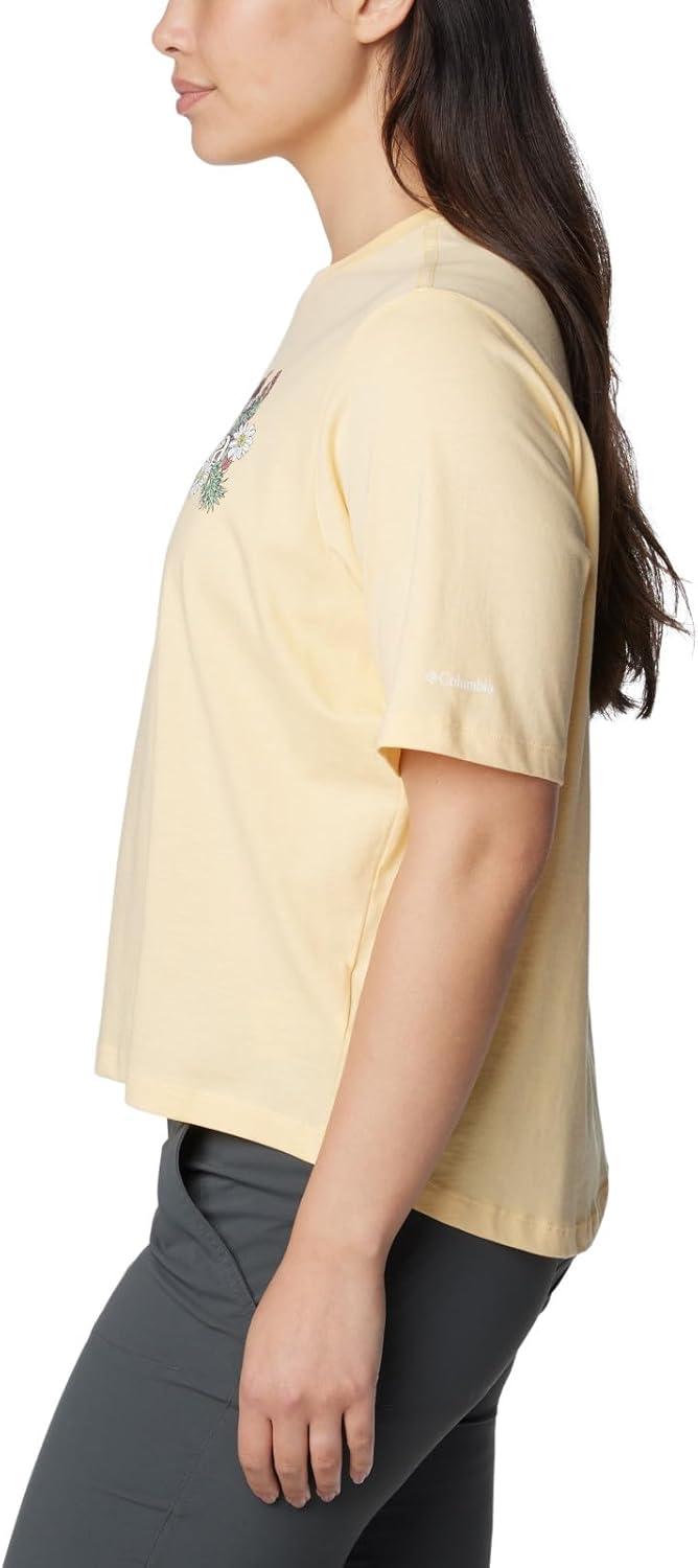 imageColumbia Womens North Cascades Relaxed TeeSunkissedBranded Bouquet