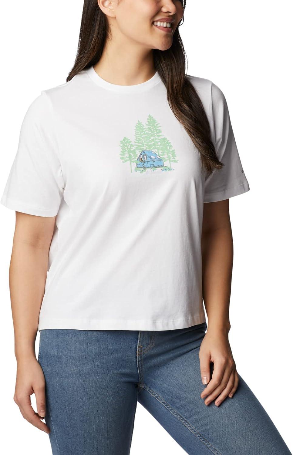 imageColumbia Womens North Cascades Relaxed TeeWhiteBest Site