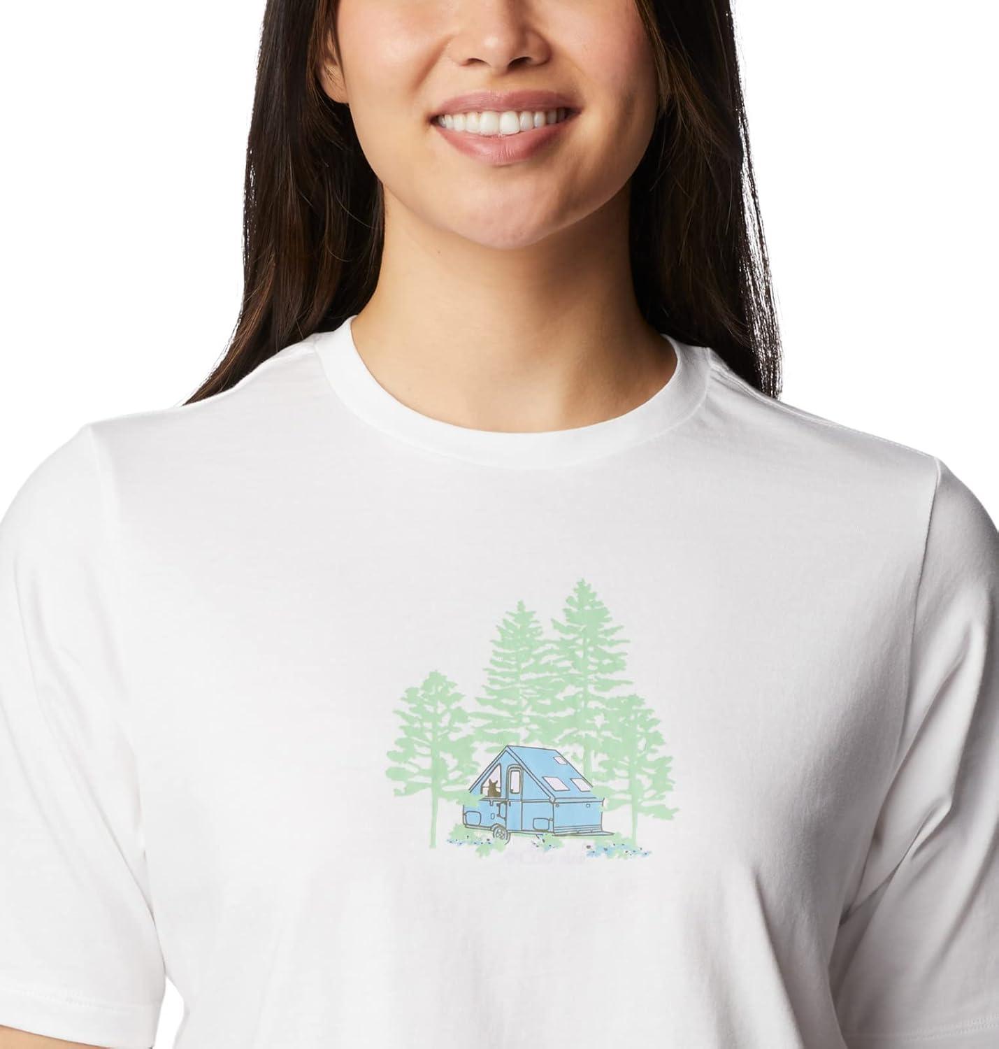 imageColumbia Womens North Cascades Relaxed TeeWhiteBest Site