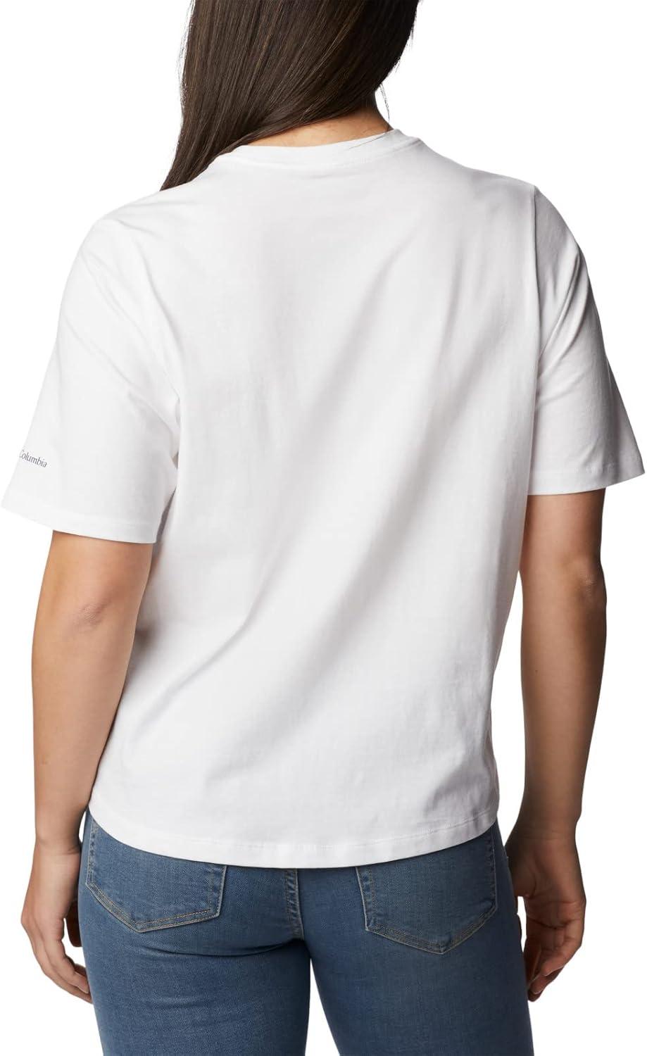 imageColumbia Womens North Cascades Relaxed TeeWhiteGem Wisterian