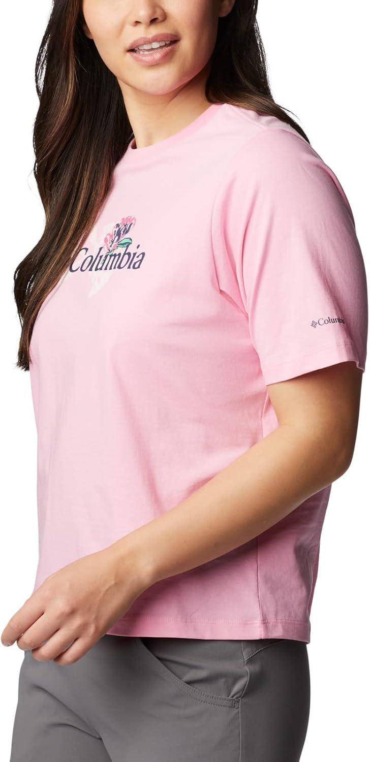 imageColumbia Womens North Cascades Relaxed TeeWild RoseJubilant Flower