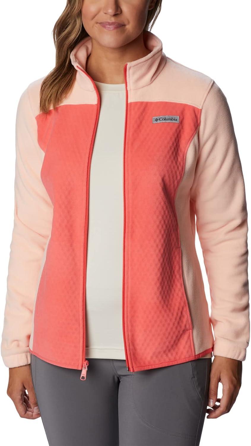 imageColumbia Womens Overlook Trail Full ZipBlush PinkPeach Blossom