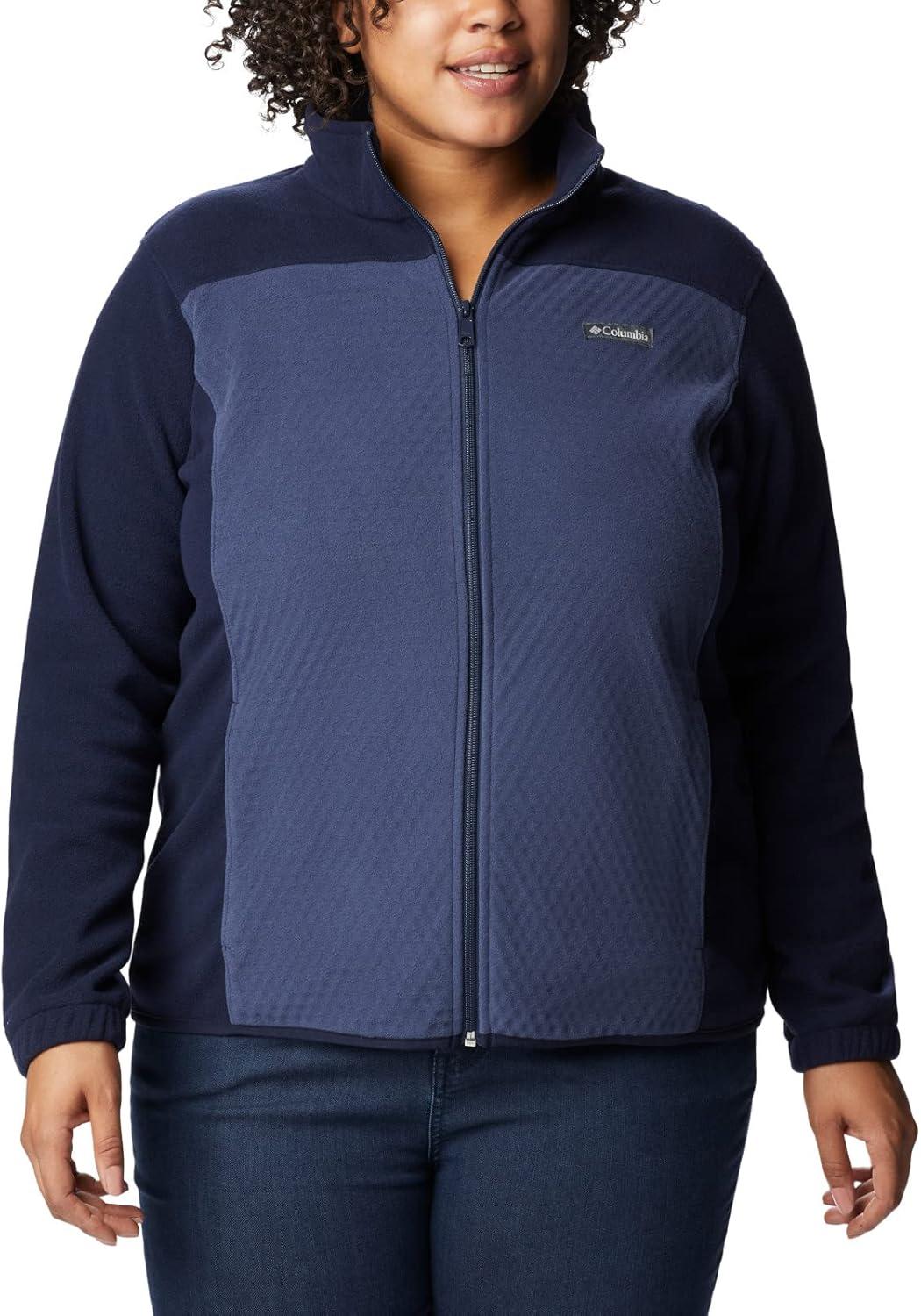 imageColumbia Womens Overlook Trail Full ZipNocturnalDark Nocturnal