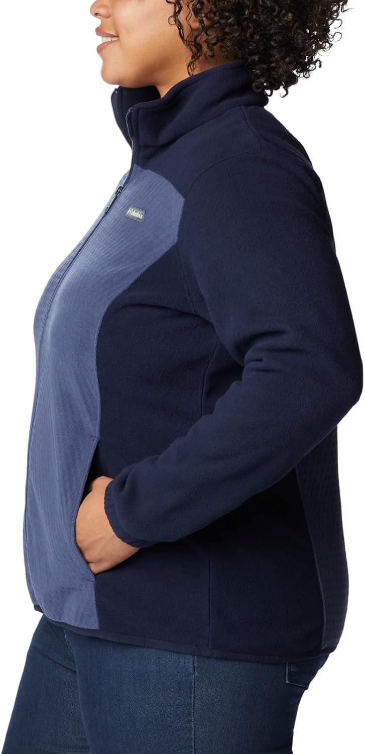 imageColumbia Womens Overlook Trail Full ZipNocturnalDark Nocturnal