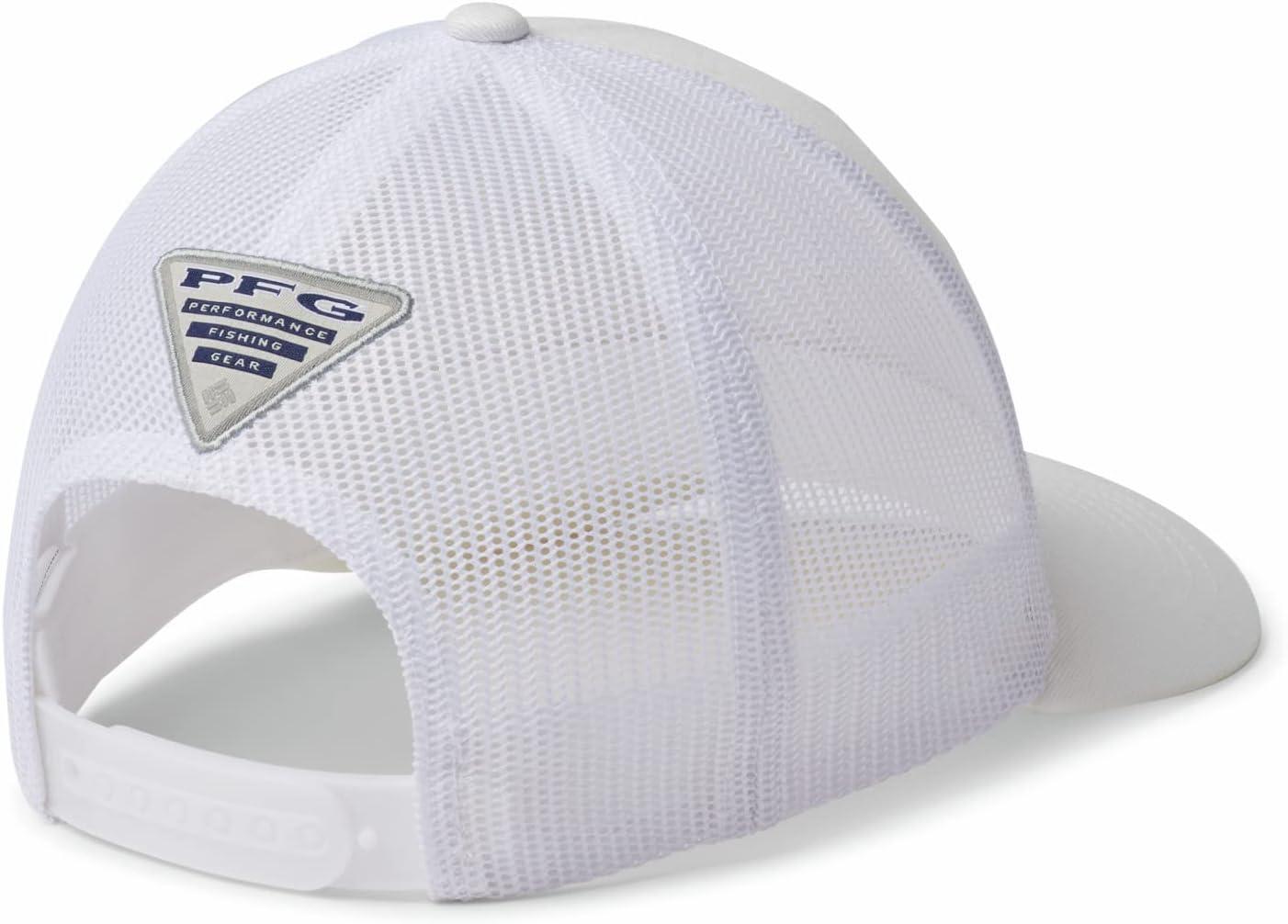 imageColumbia Womens PFG Mesh Ball Cap WhitePFG Hooks One Size