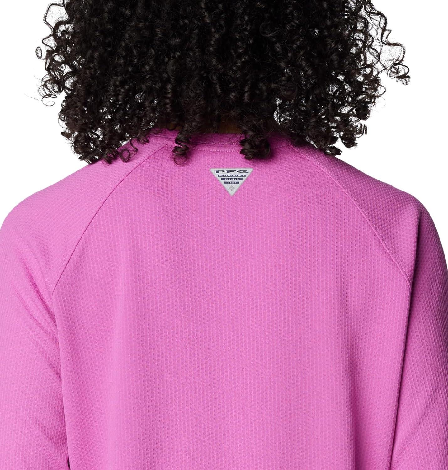 imageColumbia Womens PFG Solar Stream Long SleeveBright Lavender