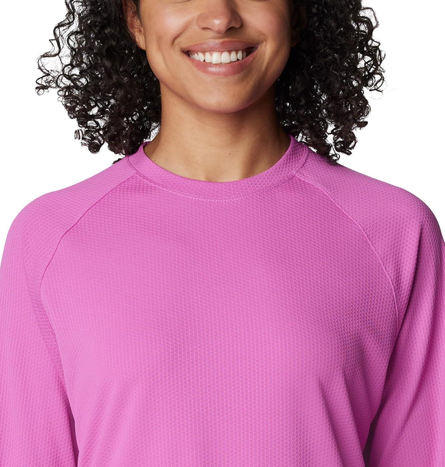 imageColumbia Womens PFG Solar Stream Long SleeveBright Lavender