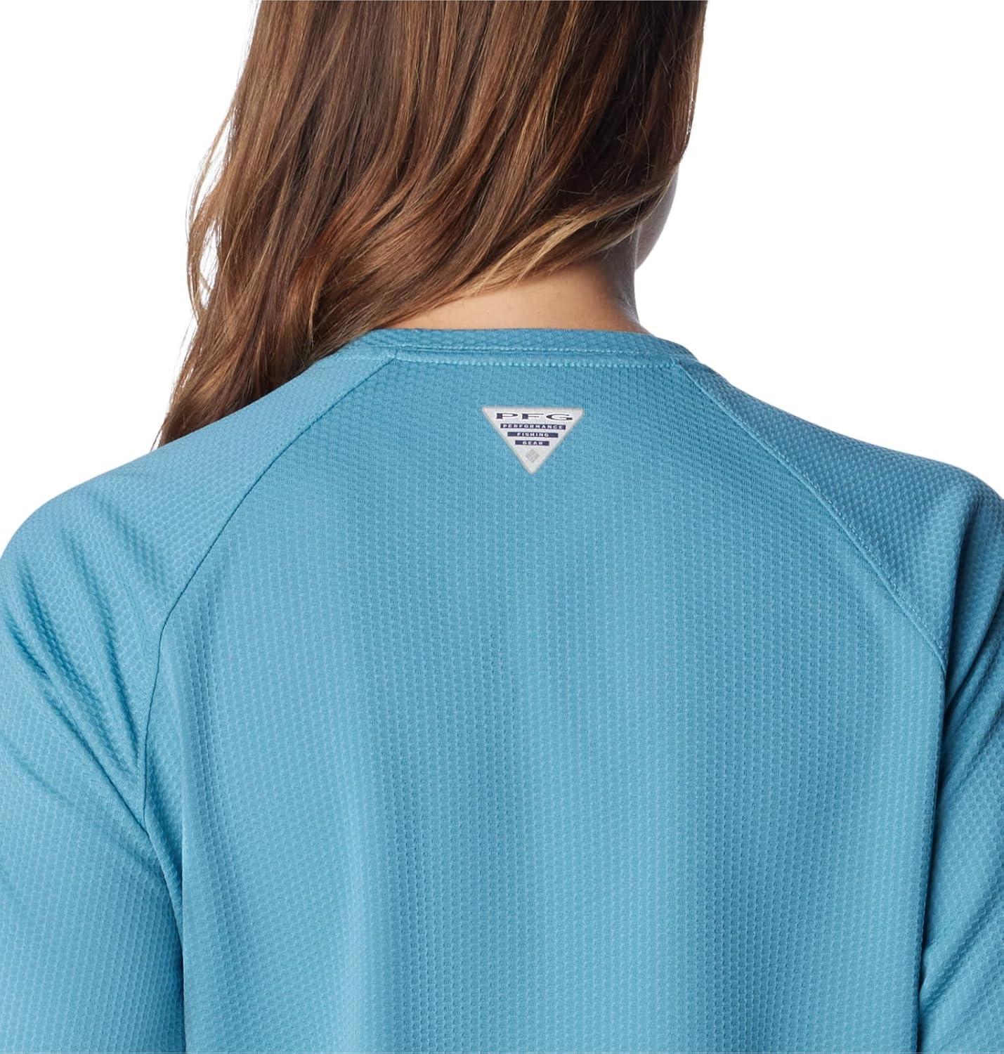 imageColumbia Womens PFG Solar Stream Long SleeveCanyon Blue