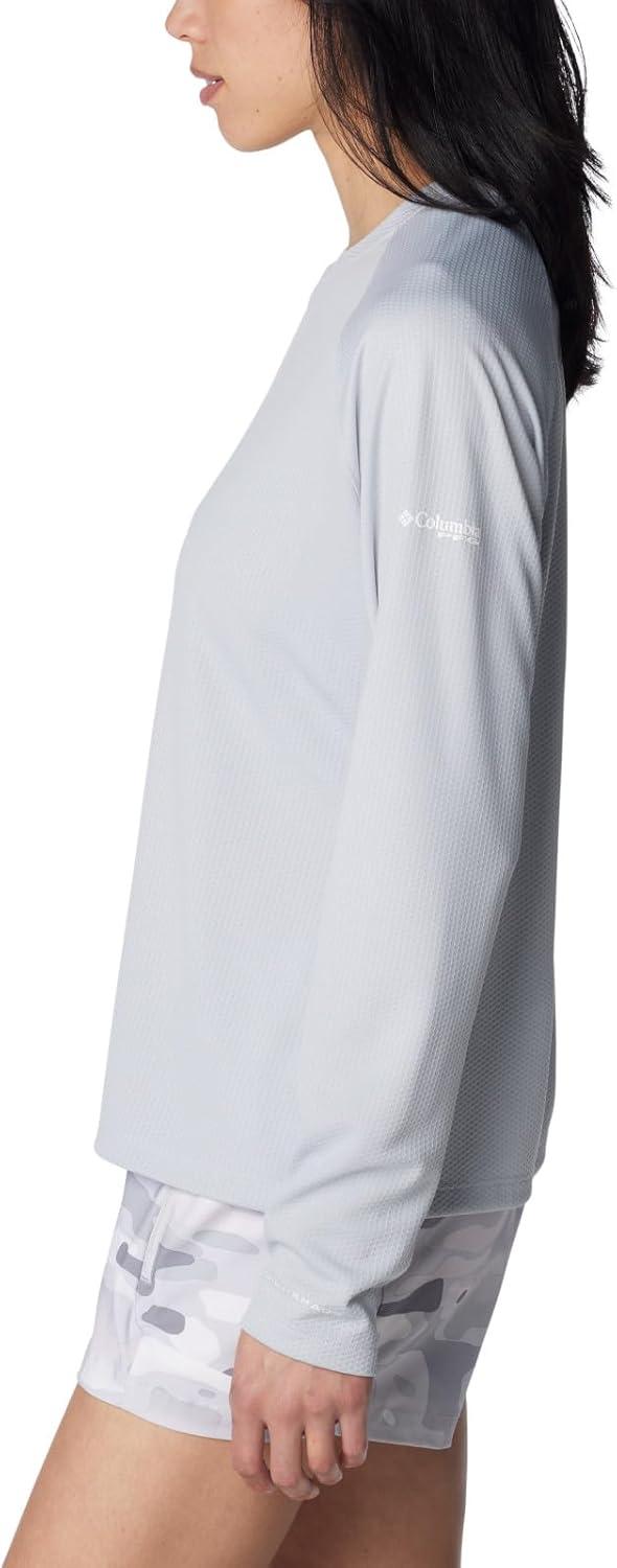 imageColumbia Womens PFG Solar Stream Long SleeveCirrus Grey
