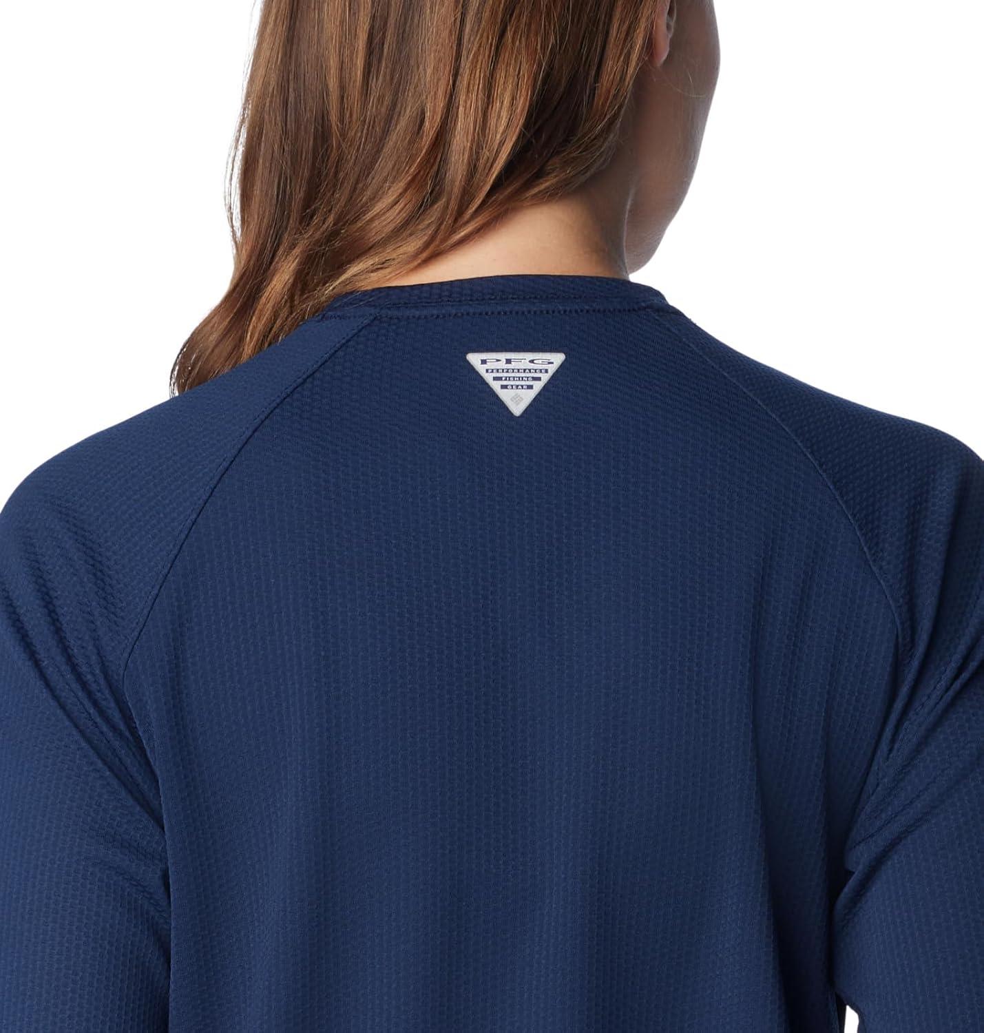 imageColumbia Womens PFG Solar Stream Long SleeveCollegiate Navy