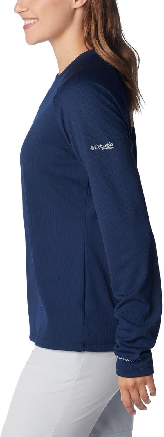imageColumbia Womens PFG Solar Stream Long SleeveCollegiate Navy