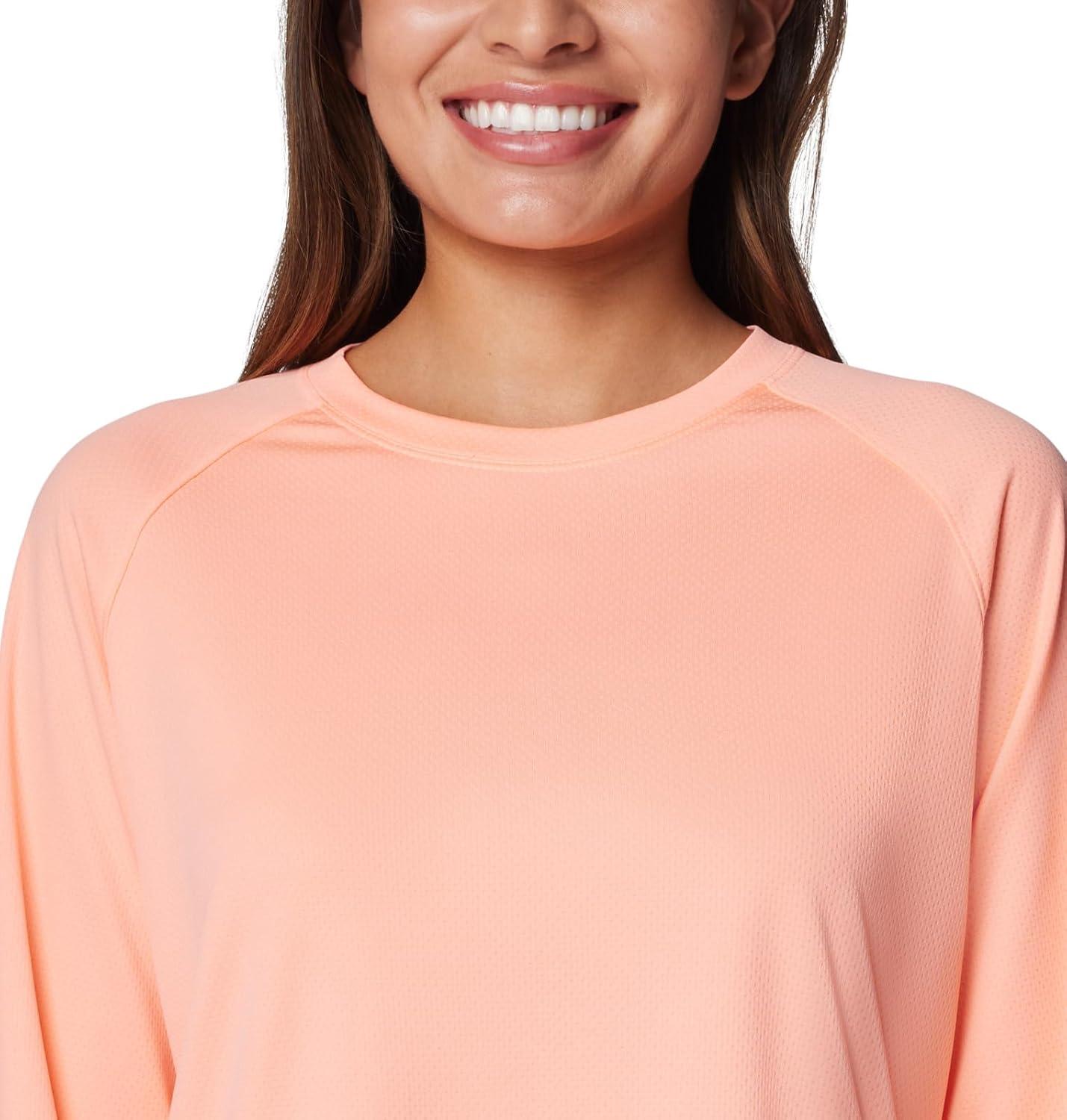 imageColumbia Womens PFG Solar Stream Long SleeveTiki Pink